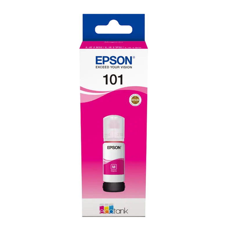 Cerneala Ink  Epson C13T03V34A, 101 EcoTank Magenta-Pigment 70ml