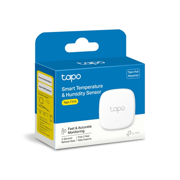 Tp-Link Wireless Smart Temperature  Humidity Sensor Tapo T310 White