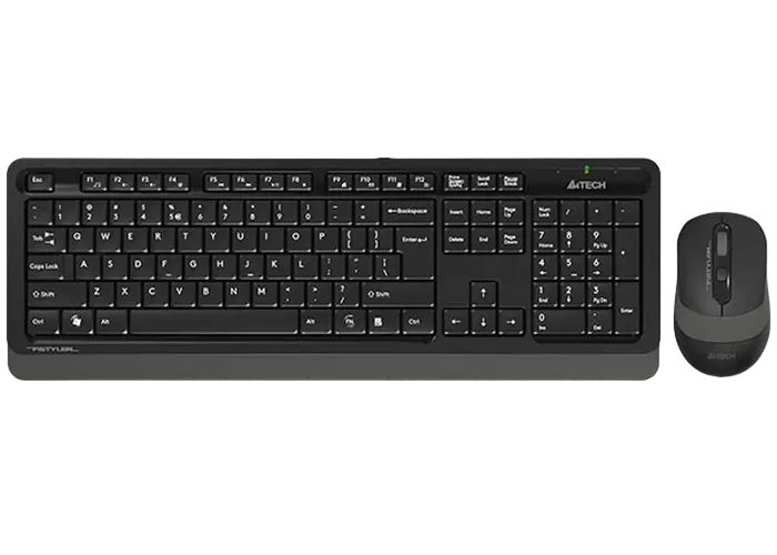 Tastatură+Mouse făra fir A4Tech FG1010S, Black.