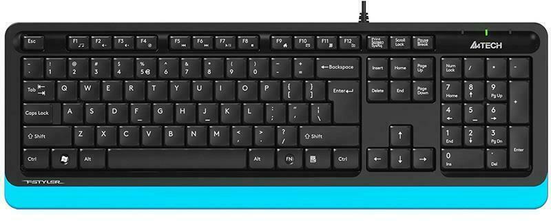 Tastatură cu fir A4tech FK 10, Black.