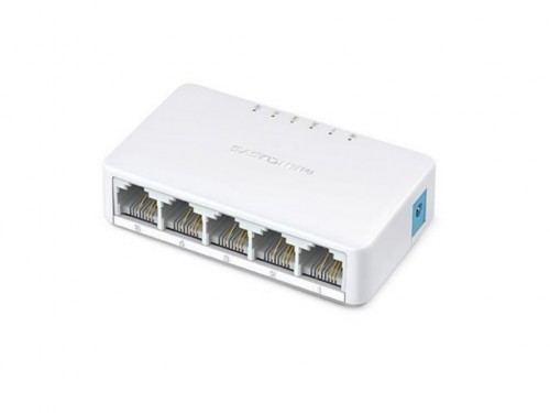 5-port 10/100Mbps Desktop Switch  MERCUSYS "MS105", Plastic Case