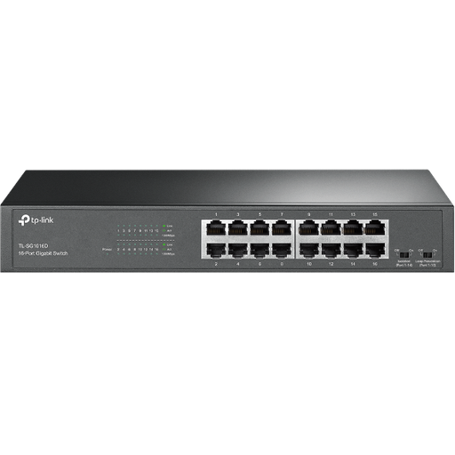 16-Port Gigabit Desktop/Rackmount Switch