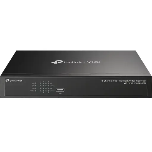 Înregistrator video TP-LINK VIGI NVR1008H-8MP, Negru