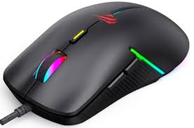 Gaming Mouse Havit MS1031, 800-7200dpi, 6 buttons, Programmable, RGB, 103g, 1.6m, USB
