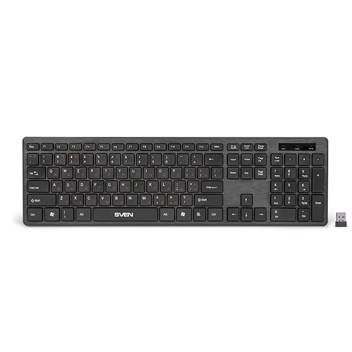 Tastatură făra fir Sven KB-E5900W, Black.