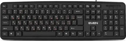 Tastatură cu fir Sven KB-S230, Black.