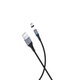 Cablu XO MAGNETIC NB125, USB/USB Type-C, 2A, 1 m, Negru