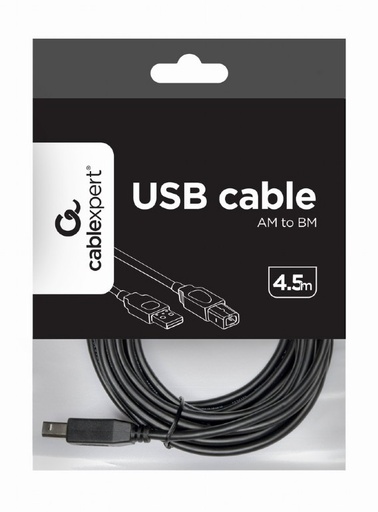 USB 2.0 A-plug B-plug 15ft cable CCP-USB2-AMBM-15