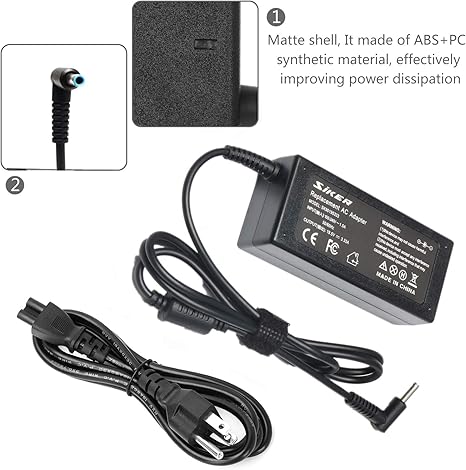 AC Adapter Charger For HV 19.5V-3.33A 65W