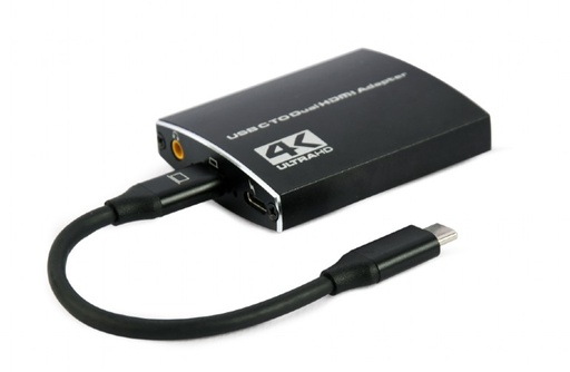 Adapter Type-C to HDMI socket 0.15m Cablexpert,Supports max.4Kx2K