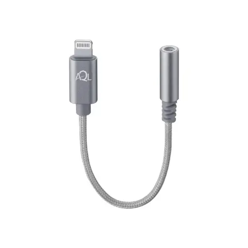 Adapter Lightning to 3.5mm Jack, Cellularline, Gray