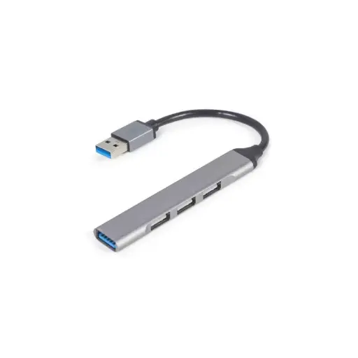 Adapter Hub USB 3.0 4porturi Silver metalic/ C-809